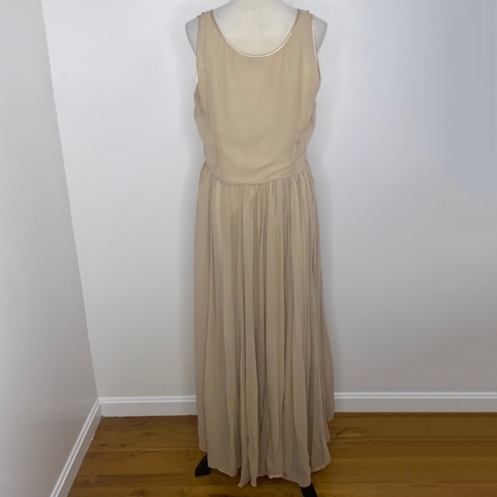 By Together Beaded Button Front Embroidered Floral Maxi Dress Size 16 NWT - Picture 3 of 10